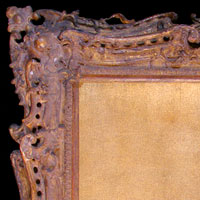 Antigue frame, Gold Leaf Studio collection