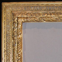 Antigue frame, Gold Leaf Studio collection
