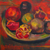 Marion Pike, Pomegranate, detail